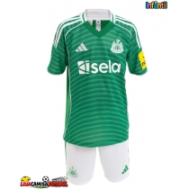 Camisa de Futebol Newcastle United Joe Willock #28 Equipamento Secundário Infantil 2025-26 Manga Curta (+ Calças curtas)